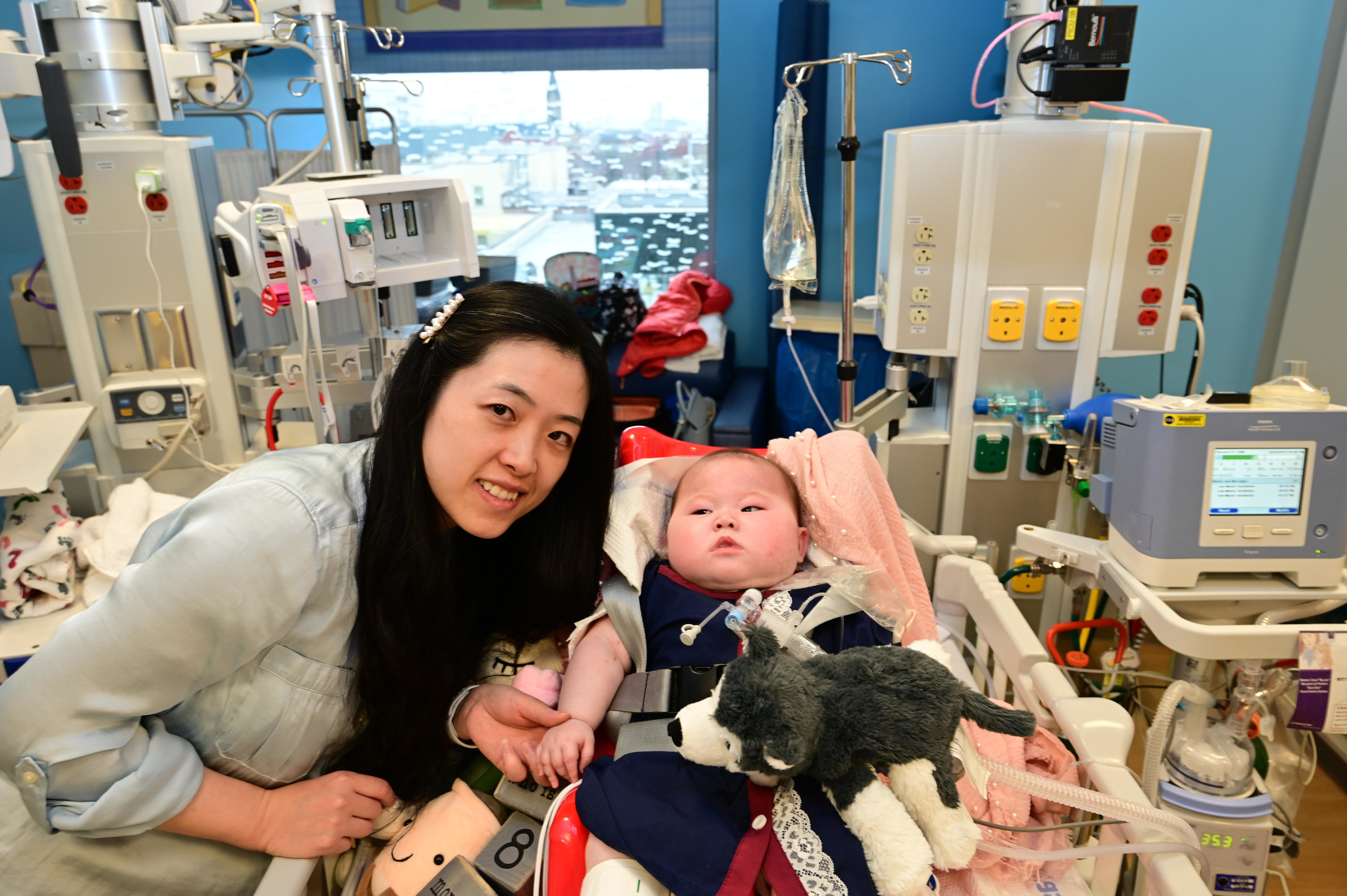 Image of Constance and her momma